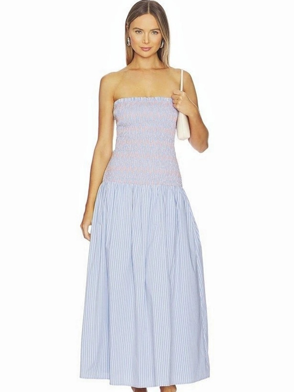 Eleni Smocked Dress - Line & Dot